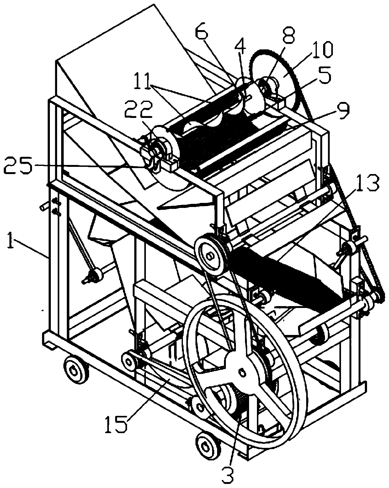 Peanut seed sheller