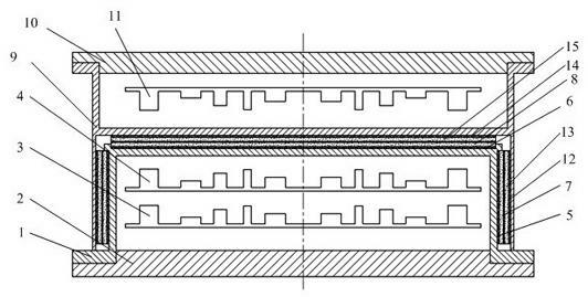 Non-contact power transmission device of capacitive coupling type