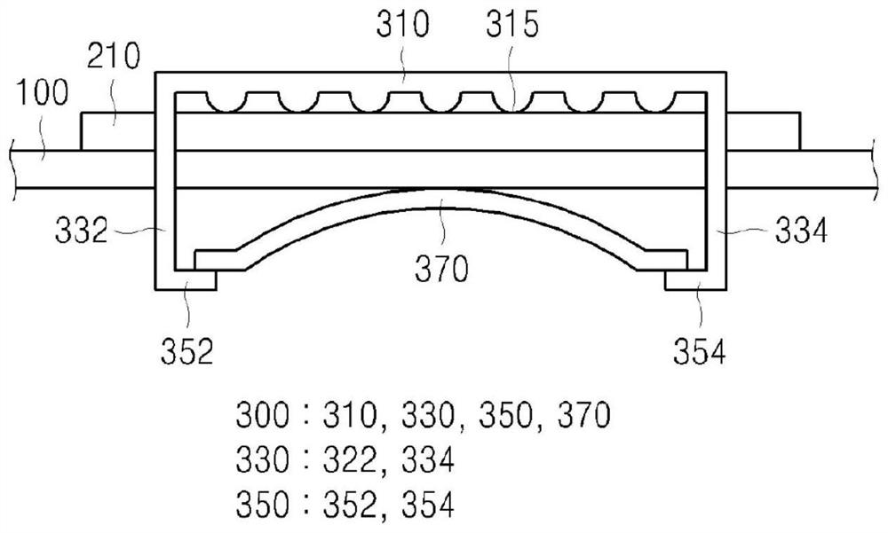 Electrode connection element, light-emitting device comprising same, and method for producing light-emitting device