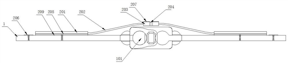 Protection structure for zipper