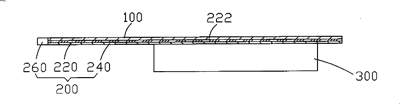 Mobile phone and method for manufacturing backlight module of shell thereof