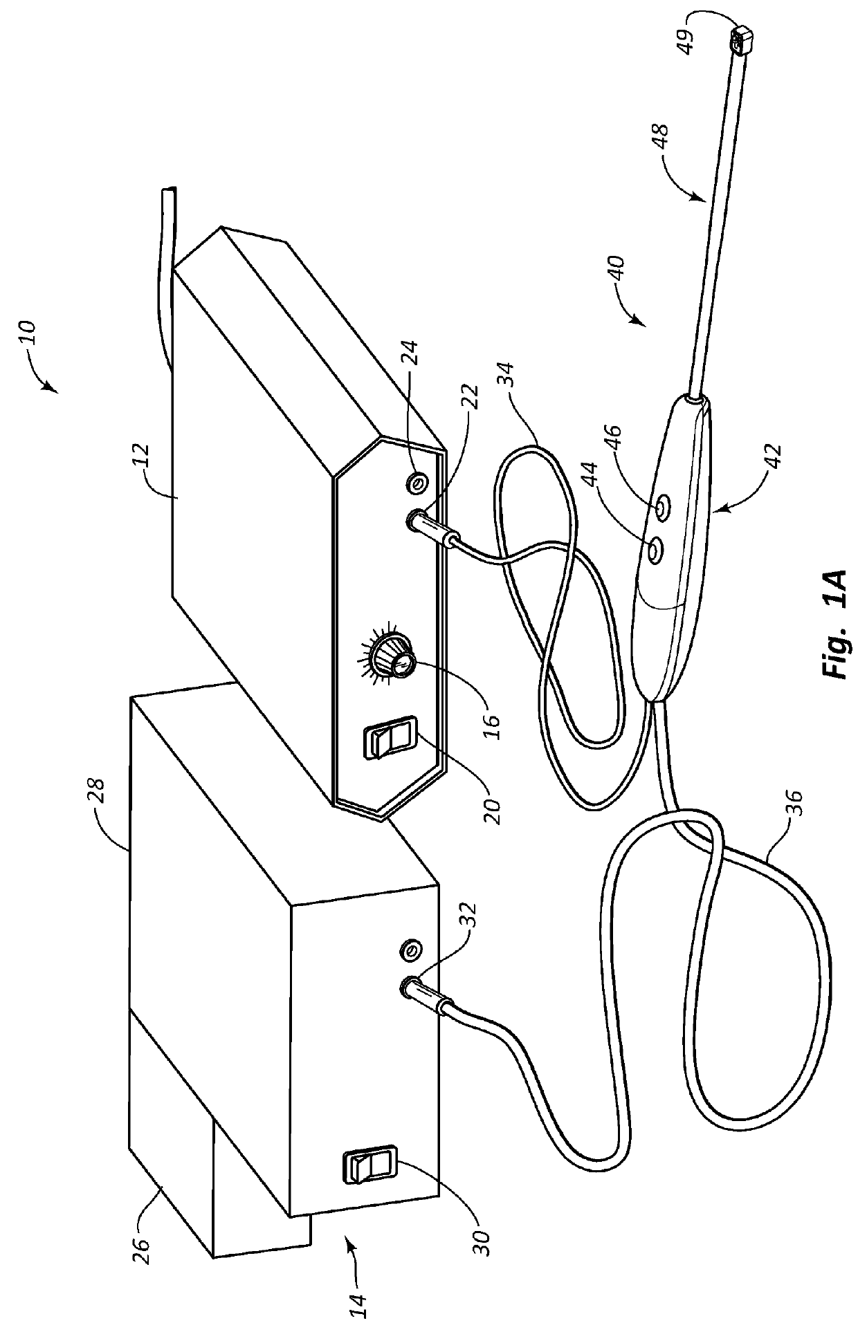 Electrosurgical instrument with selective control of electrode activity