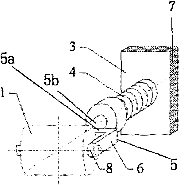 Foot roll support frame with multi-section short-side foot rolls