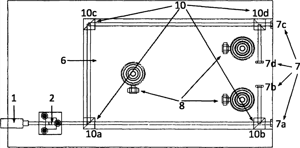 Gas-magnetic vibration isolation platform on basis of magnetic suspension zero-position reference and laser auto-collimation measurement