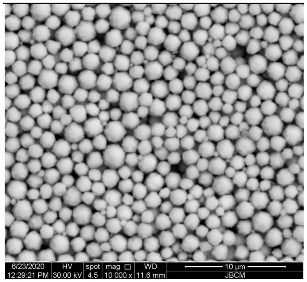 Microcrystal silver powder with nano-silver surface structure, and preparation method thereof