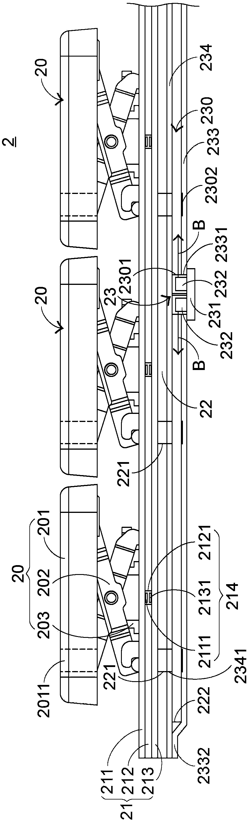 Light-emitting keyboard