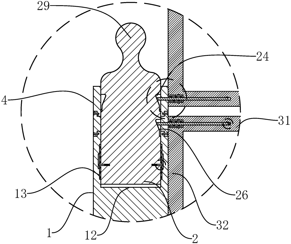 Easy-to-adjust ticket purchase guardrail and use and folding method thereof