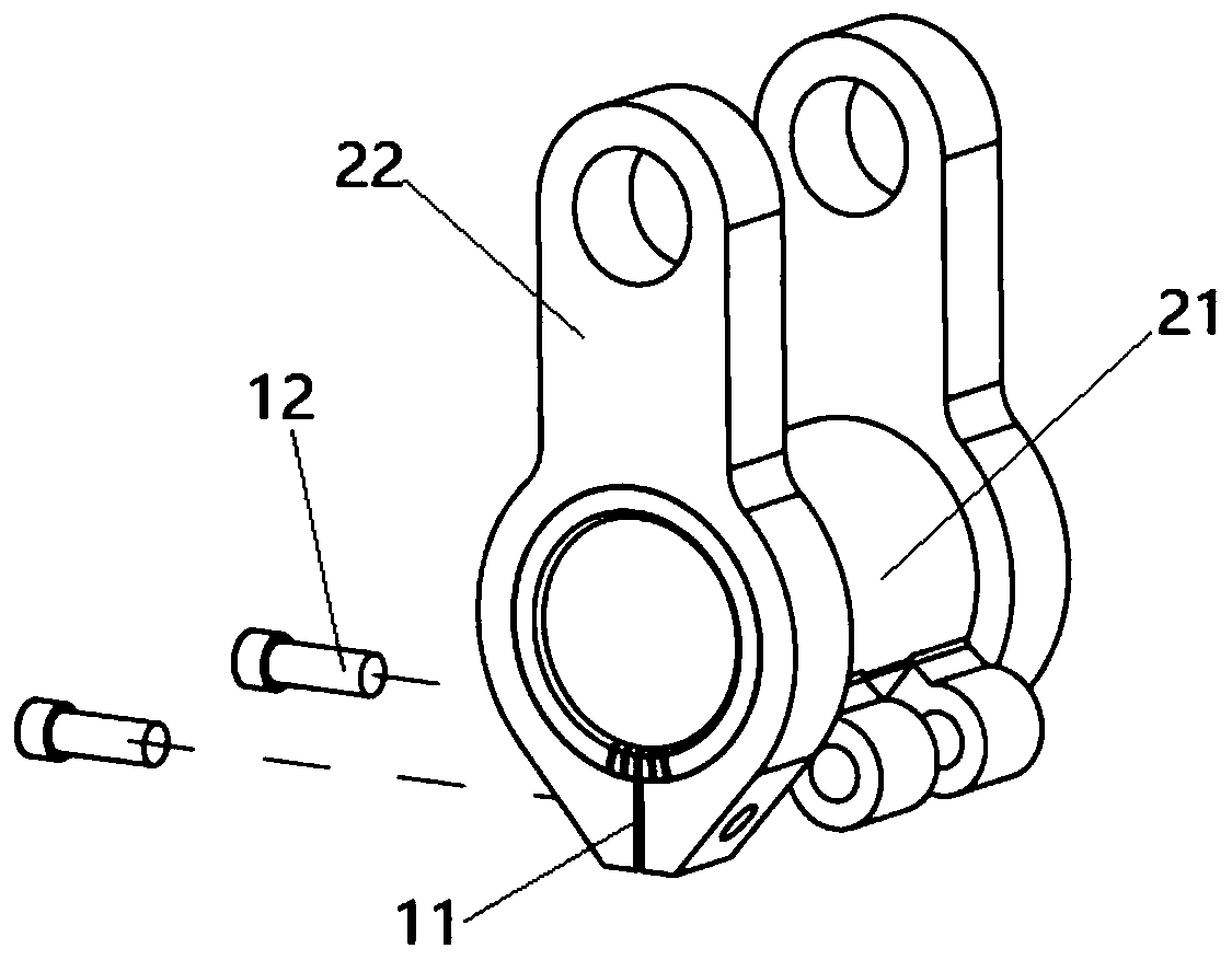 Connection structure of sensor and motor bicycle