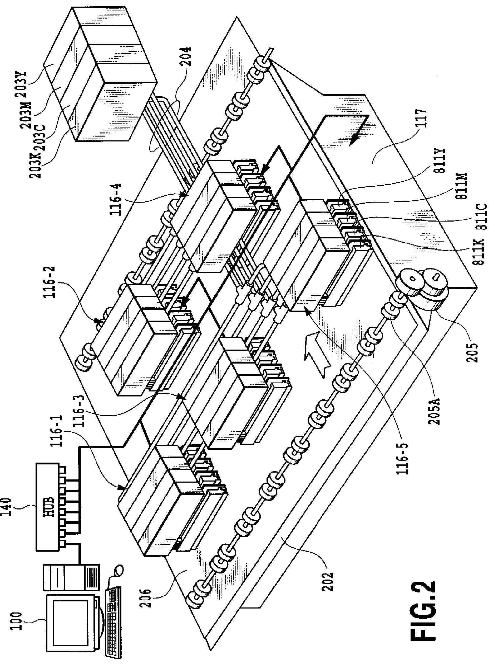 Print module, information processing device, print system, print unit, ink supply unit, print method, and program