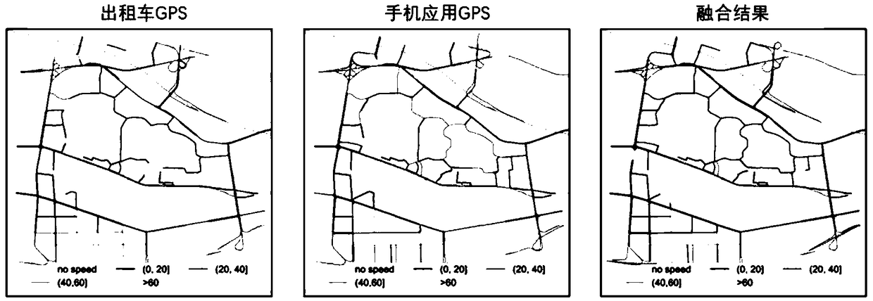 Traffic state detecting method based on multi-data fusion