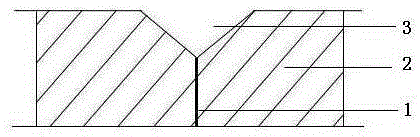 Construction process for plugging and consolidating concrete crack through chemical grouting