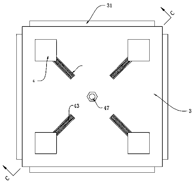 Power tower base convenient to install