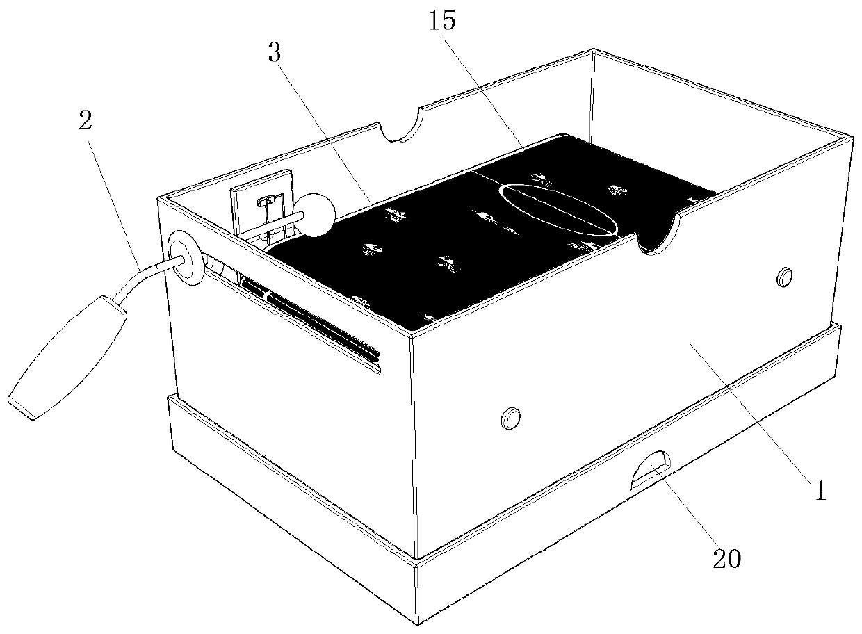 Intelligence game machine based on liquid metal printing circuit