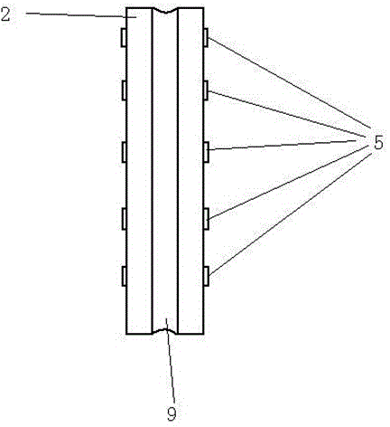 Cable line stranding device