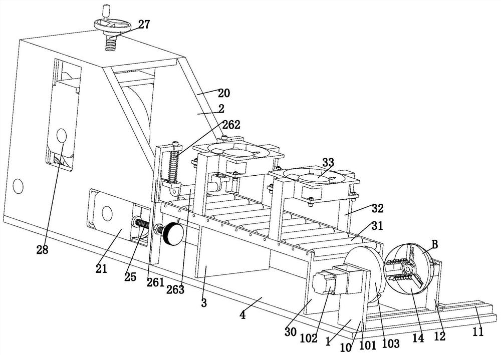 Coating device and method for waterproof roll coating