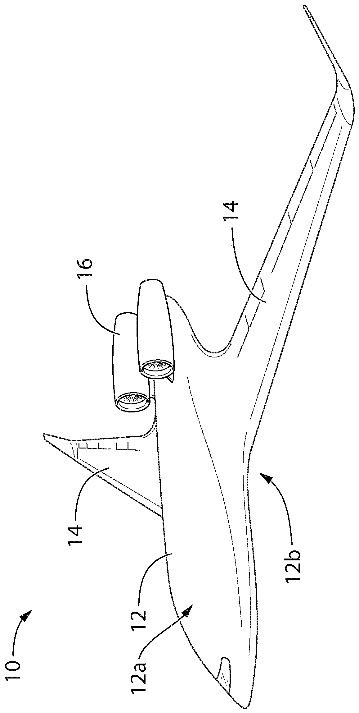 Blended wing body aircraft