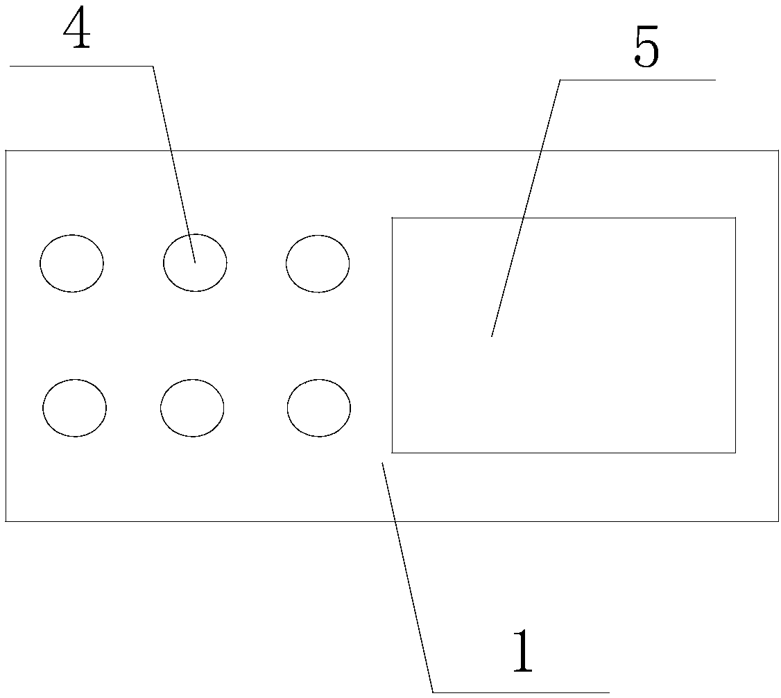 Portable power divider mounting device