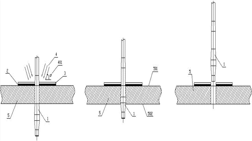 Laser shock and supersonic vibration extrusion co-strengthening device and method