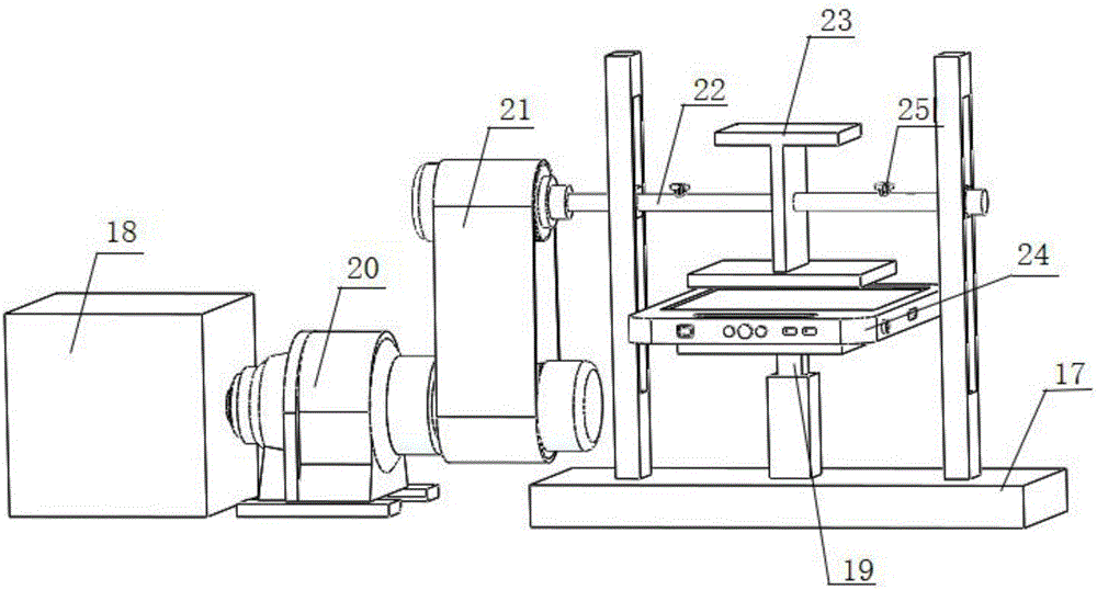 X-ray real-time imaging detecting system and detecting method for detecting defects of H-shaped weld component