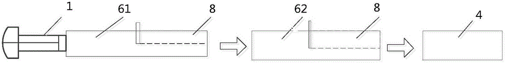 Transverse deformation measuring system and method based on laser irradiation intensity variation