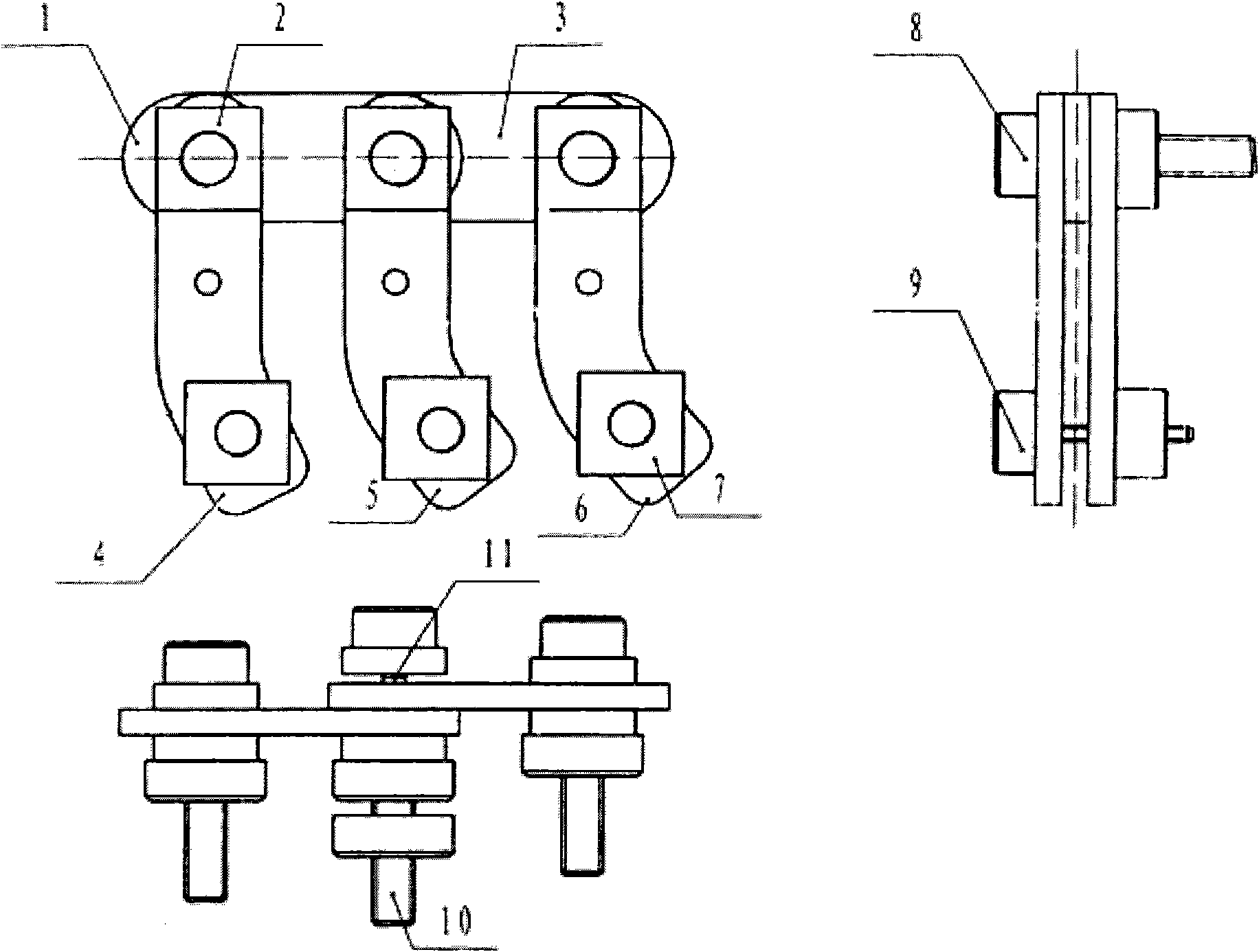 External connection fixing device for manufacturing rat spine subluxation animal model