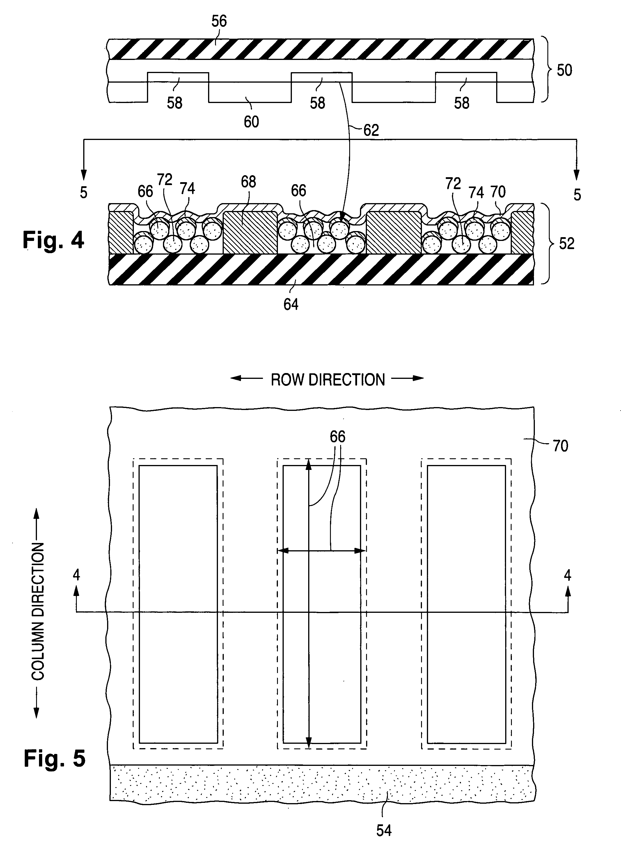 Light-emitting device having light-emissive particles partially coated with intensity-enhancement material