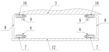 Movable telescopic platform for tunnel construction