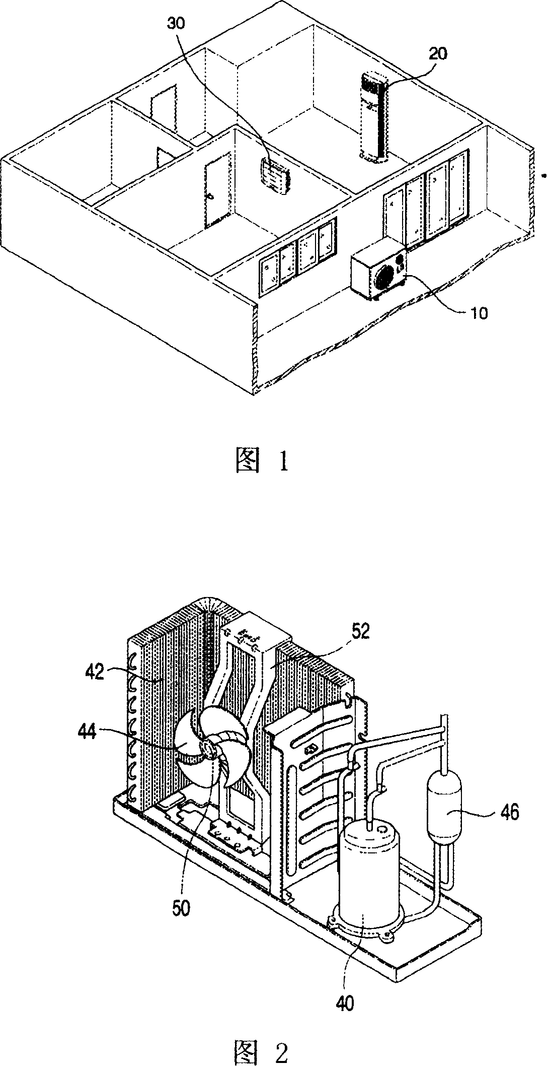 Outdoor machine of air regulator