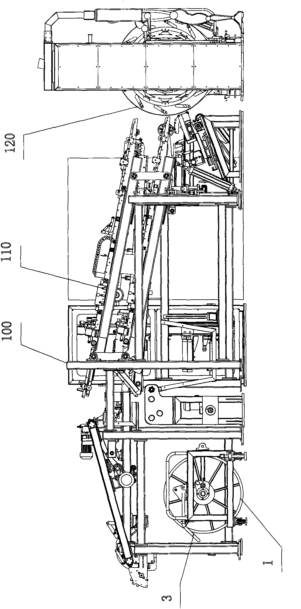 Material unwinding and winding device and speed regulating method thereof