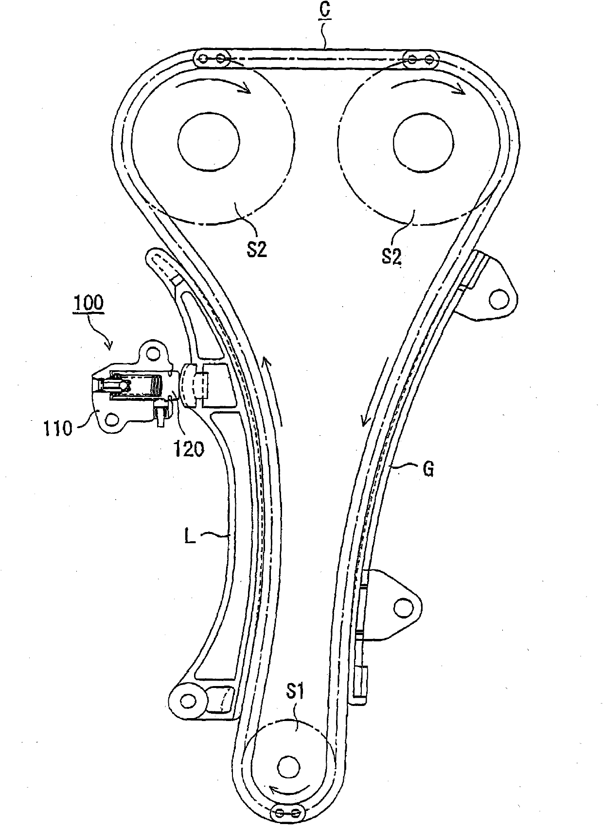 Ratchet-type tensioner