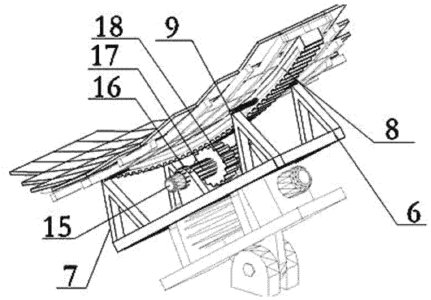 Sterling solar power generation system capable of all-dimensionally tracking trajectory of sun