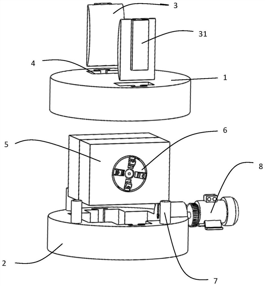 Fuel cell polar plate runner abrasive flow polishing device and method