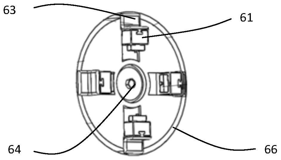 Fuel cell polar plate runner abrasive flow polishing device and method