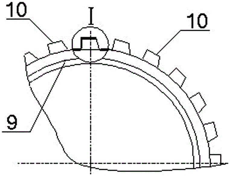 Wear-resistant tooth roller of tooth roller crusher and production method of wear-resistant tooth roller