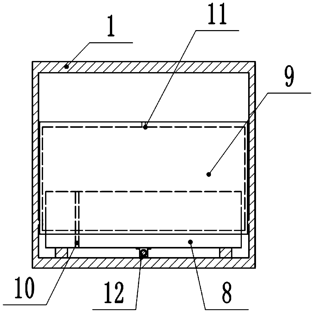 Grain depot intelligent ventilation system