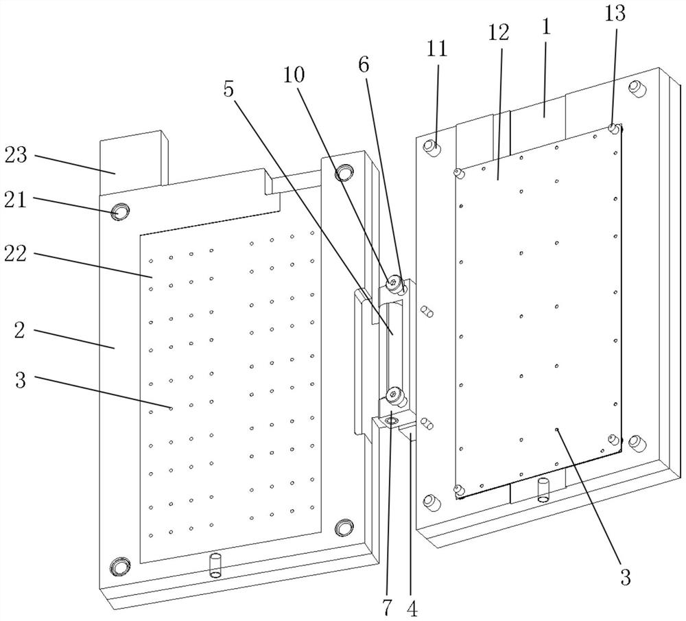 A fpc surface glue device