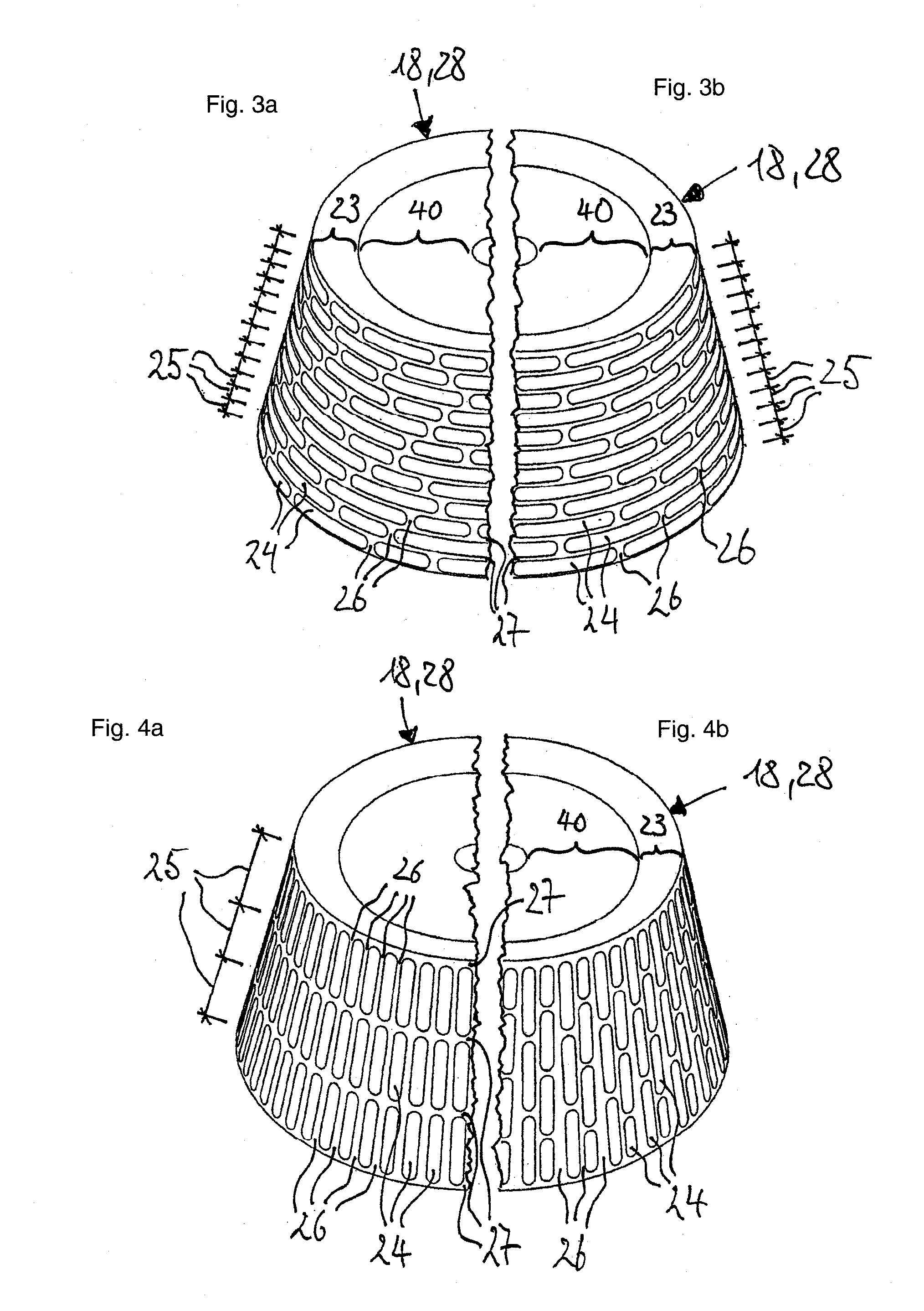 Device for processing feedstock