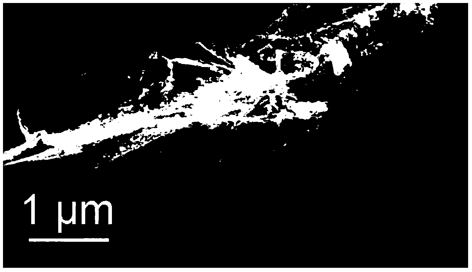 Nano crystalline CoO-graphene composite material as well as preparation and application thereof