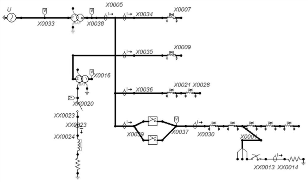 Power distribution network fault distance measurement method based on traveling wave signals generated during closing of circuit breaker