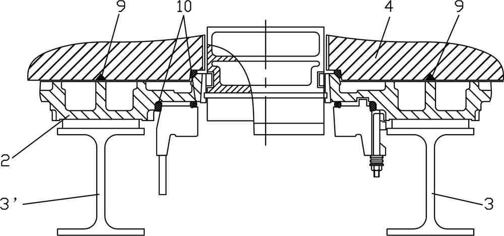 Online production coke oven combustion chamber furnace end sealing method