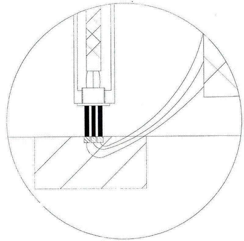 Hydraulic motor integrated transmission device