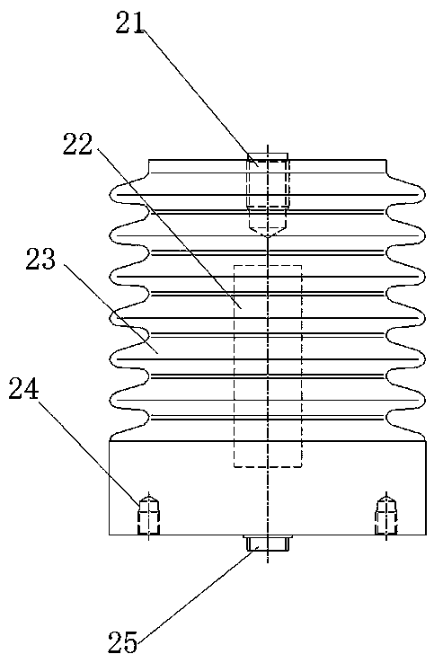 A switchgear and its voltage transformer with busbar support function