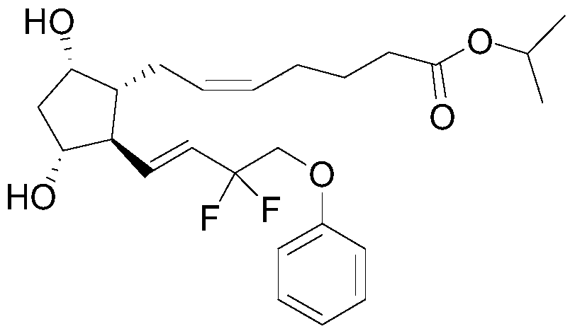 A kind of tafluprost eye drop and preparation method thereof