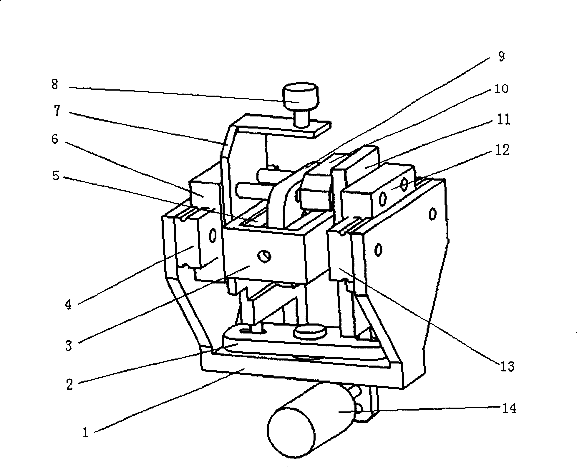 Small-sized non-vibration rectilinear motion device