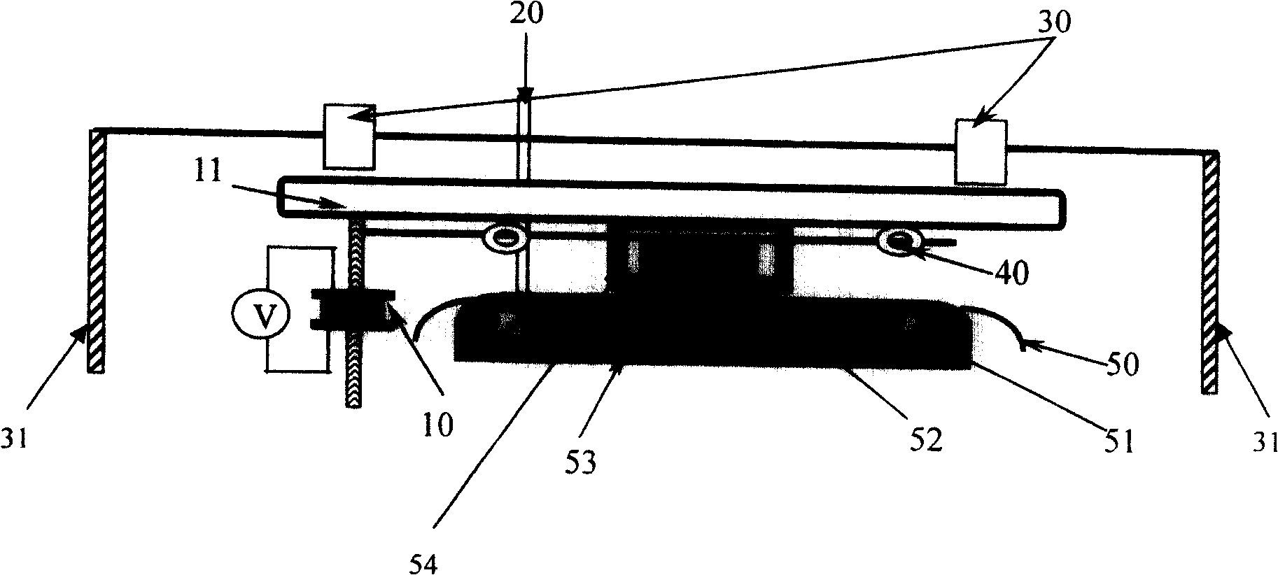 Method and device for precisely controlling axial fiber polishing thickness