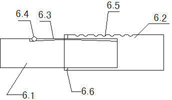 Light foldable high-voltage switch trolley guide rail for transformer station, and use method