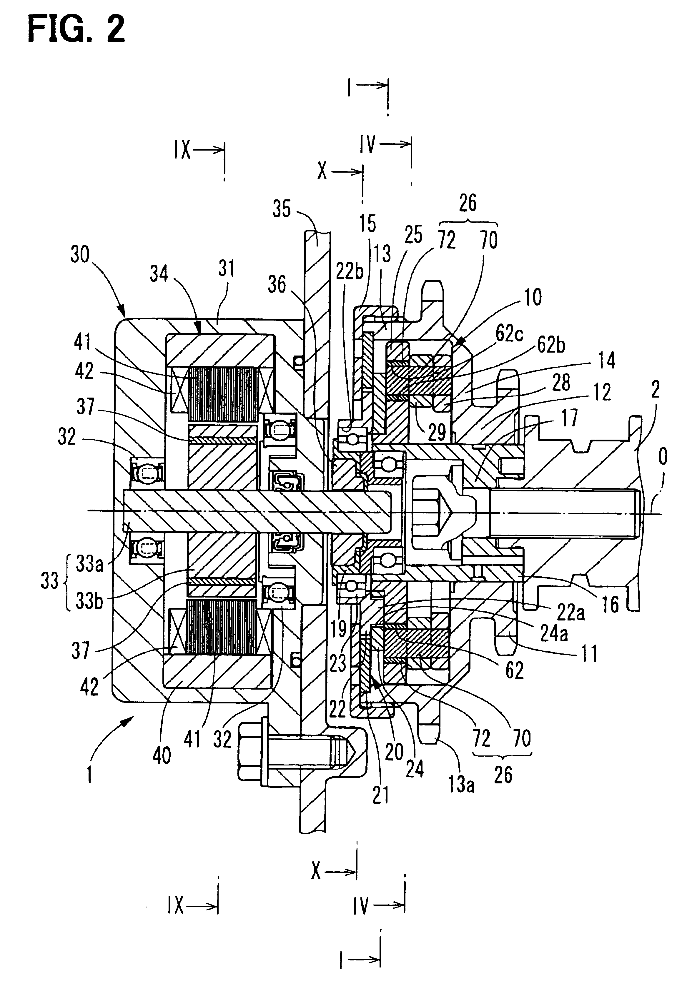 Valve timing adjustment device