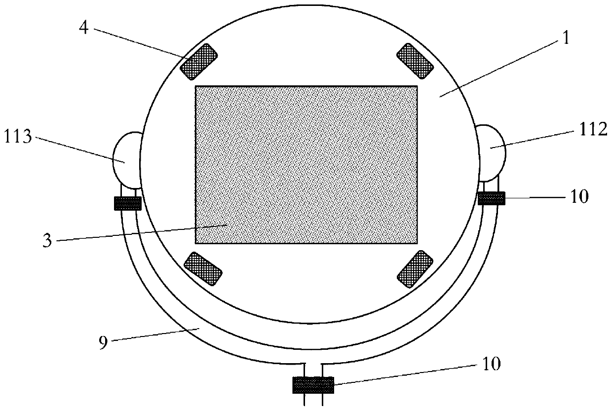 A method and device for preparing flexible battery negative electrode powder