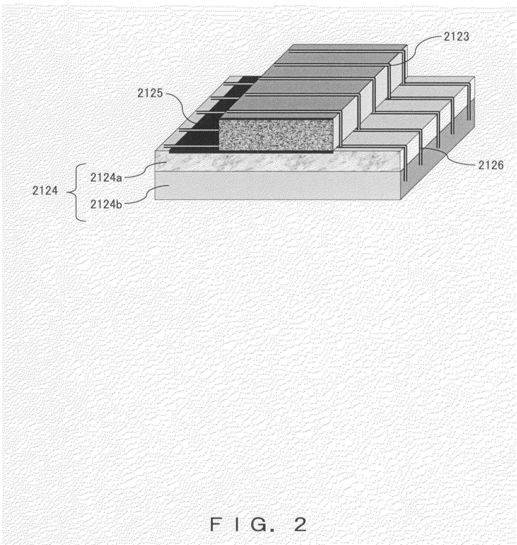 Array ultrasonic transducer having piezoelectric devices