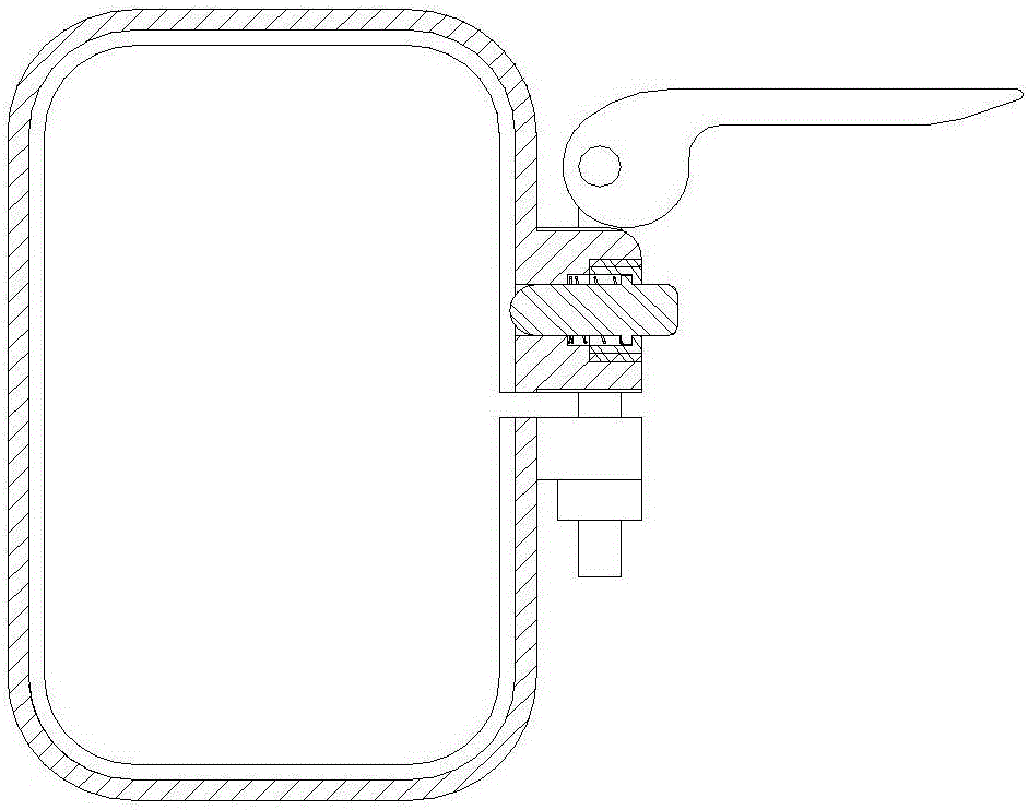 Folding vehicle and frame